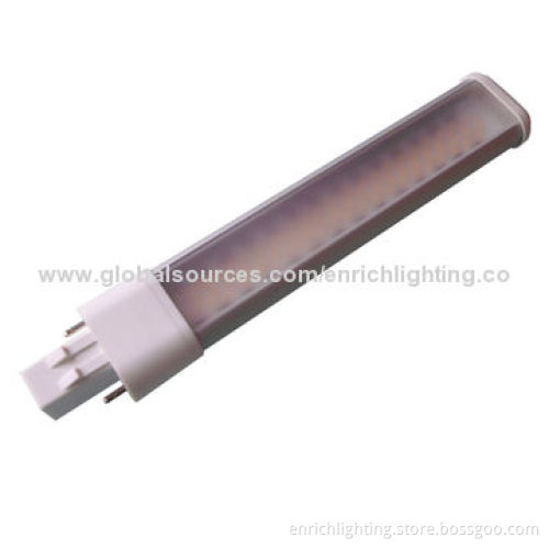 G23/GX23 LED PL Bulb with 8W Power, 165mm Length, 84 Pieces of 3014 SMD LEDs, 110/220V AC Input